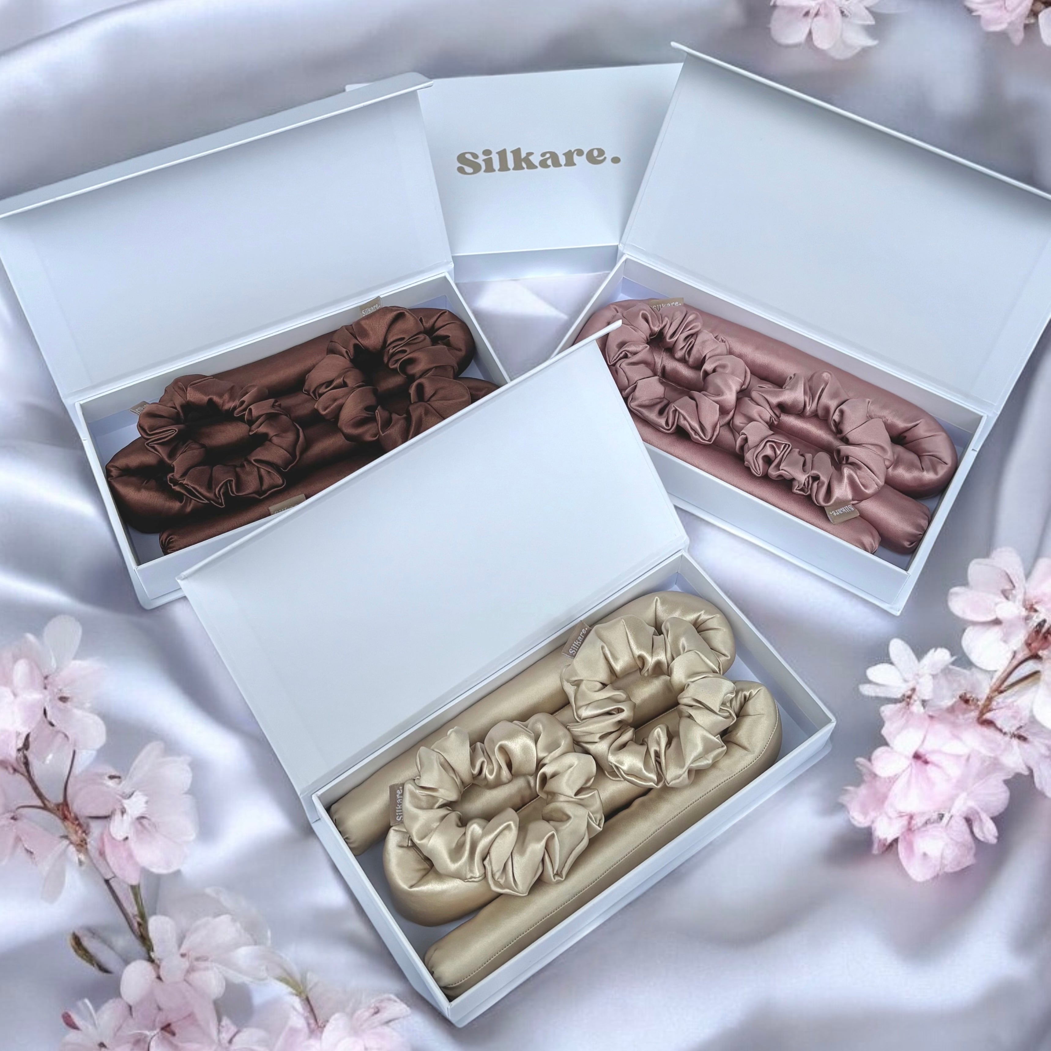 Kit de boucles sans chaleurs pure soie