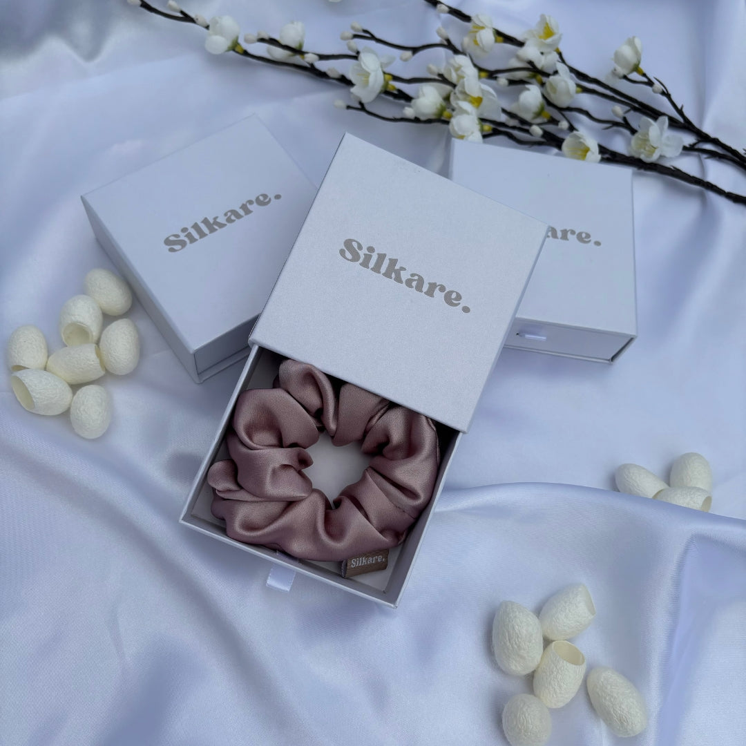 Chouchou pure soie de mûrier