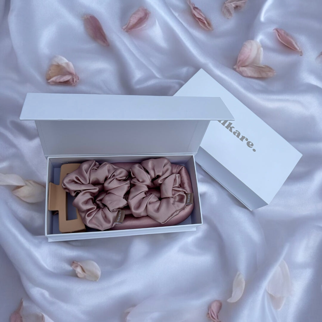 Kit de boucles sans chaleurs pure soie de mûrier